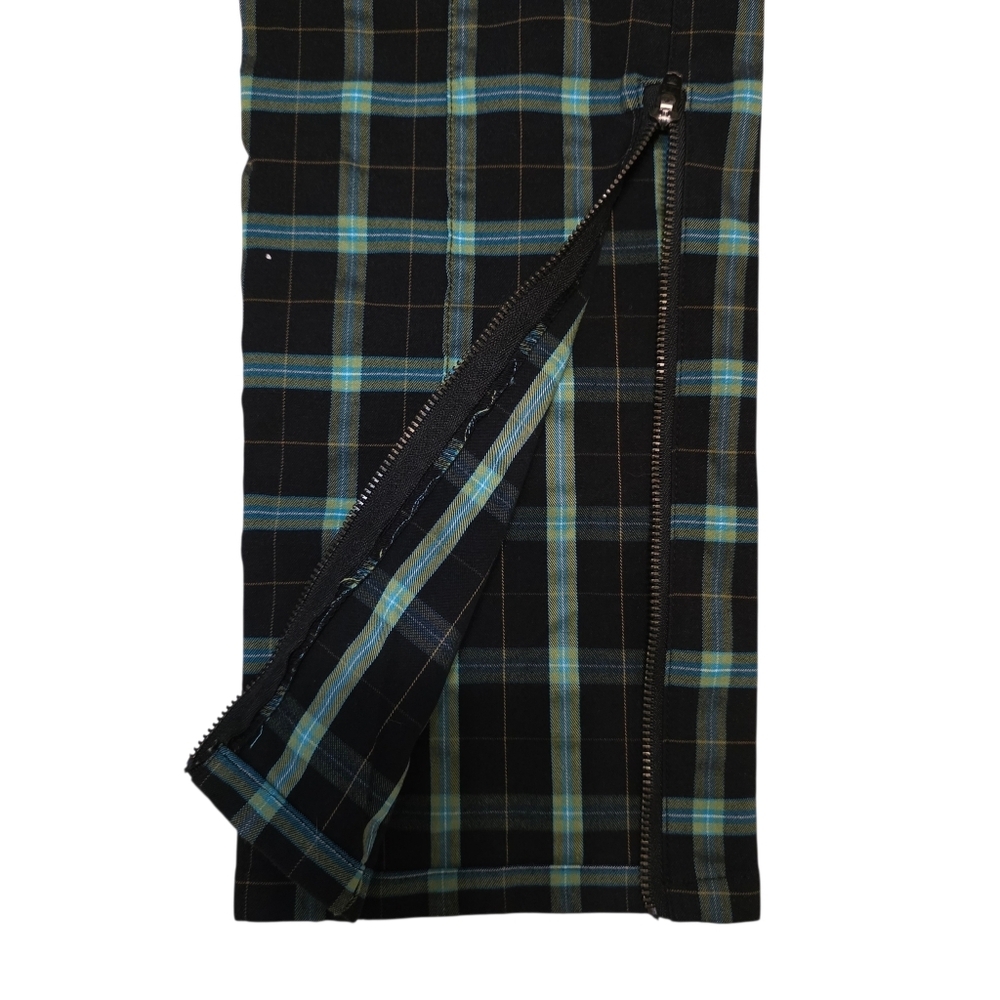 Vintage Y2K Wet Seal Plaid Low Rise Pants- 9 - Picture 9 of 15